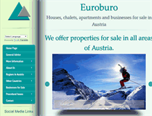 Tablet Screenshot of euroburo-austria.com
